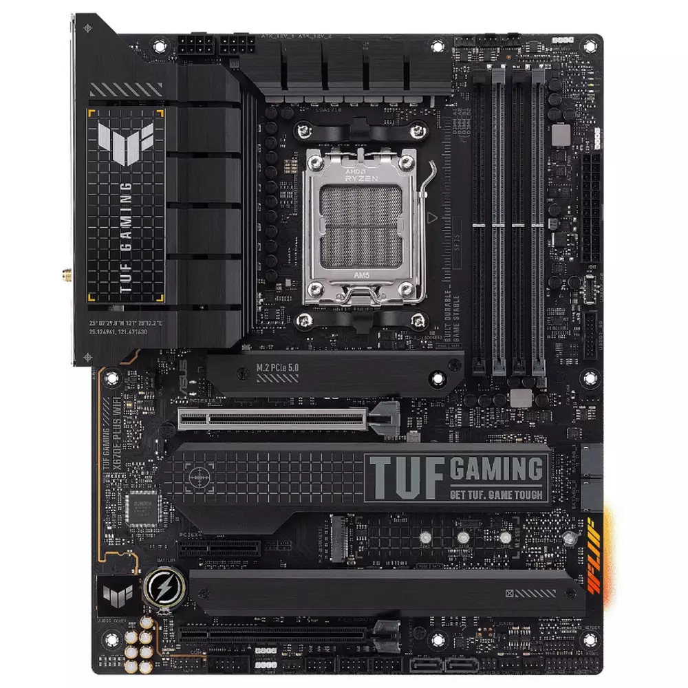 Дънна платка ASUS TUF GAMING X670E-PLUS WiFi AM5