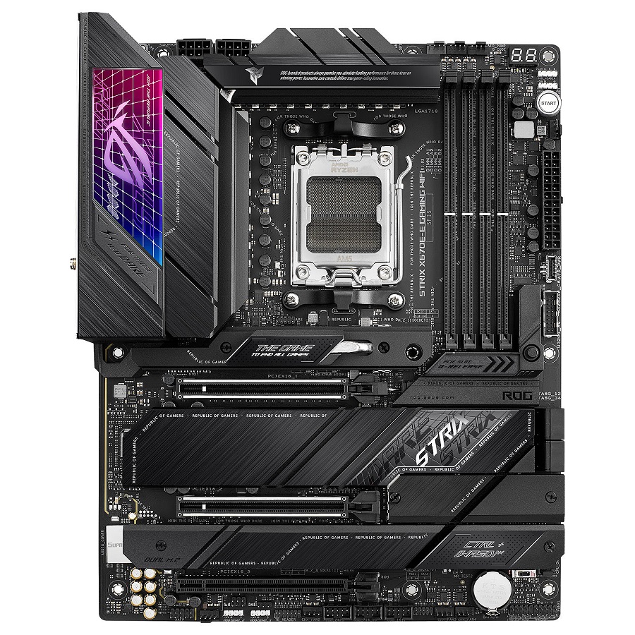 Дънна платка ASUS ROG STRIX X670E-E GAMING WIFI AM5