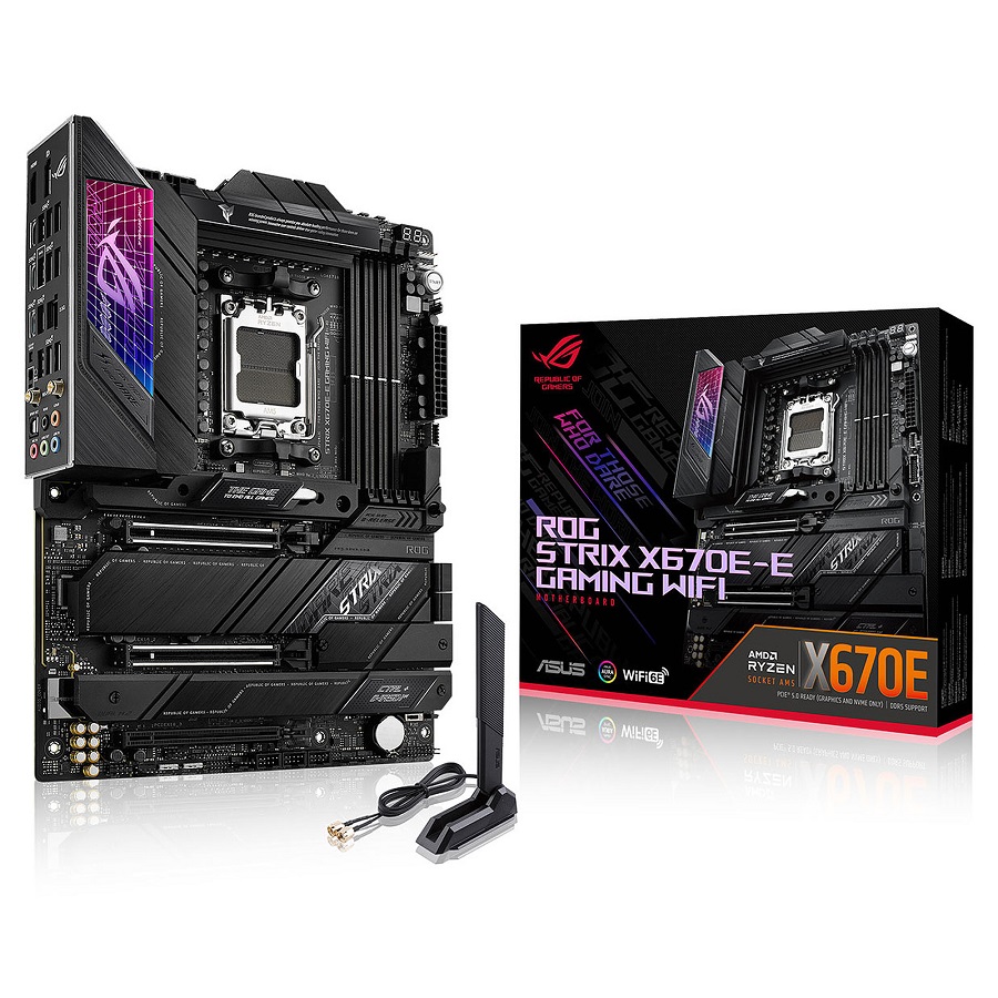 Дънна платка ASUS ROG STRIX X670E-E GAMING WIFI AM5