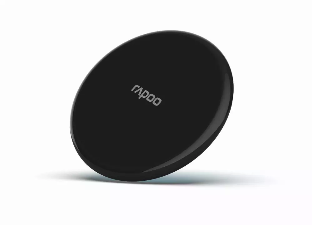 Chargeur sans fil RAPOO XC105, Qi, 5W/7.5W/10W, Noir