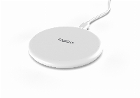 Безжично зарядно устройство RAPOO XC105, Qi, 5W/7.5W/10W, Бял