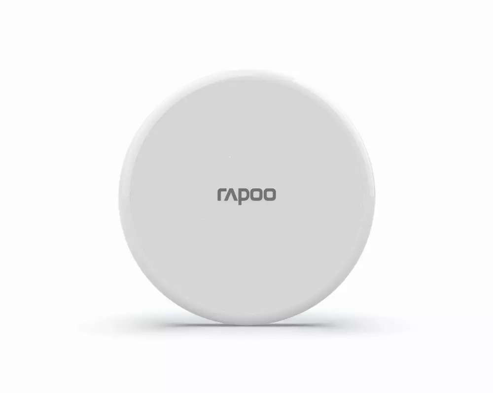 Безжично зарядно устройство RAPOO XC105, Qi, 5W/7.5W/10W, Бял
