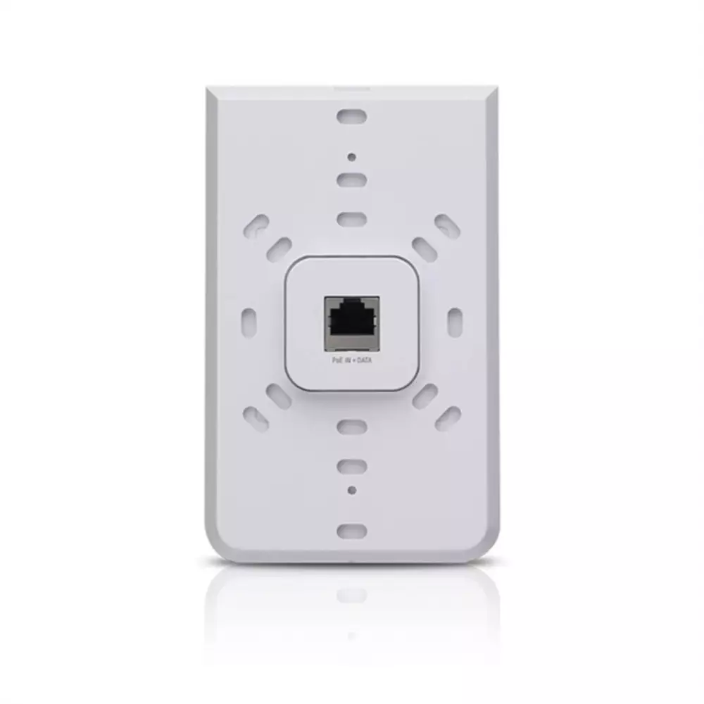 Access Point Ubiqity UniFi Inwall, 2.4/5 GHz, 300 - 1733Mbps, 4x4MIMO, PoE, Бял
