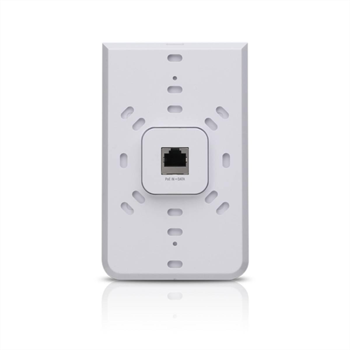 Access Point Ubiqity UniFi Inwall, 2.4/5 GHz, 300 - 1733Mbps, 4x4MIMO, PoE, Бял