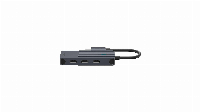 4-портов хъб USB-C RAPOO UCH-4002, 4 x USB-C, Черен