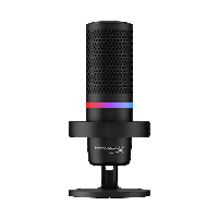 Настолен микрофон HyperX DuoCast, USB, Черен