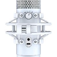 Настолен микрофон HyperX QuadCast S White, USB, 3.5 mm