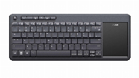 Безжична клавиатура Rapoo K2600 2.4 GHz Multimedia Черен