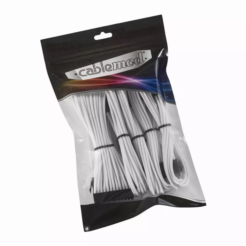 Комплект оплетени кабели CableMod Classic ModMesh White