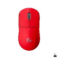 Геймърска мишка Logitech G Pro X Superlight Wireless Red