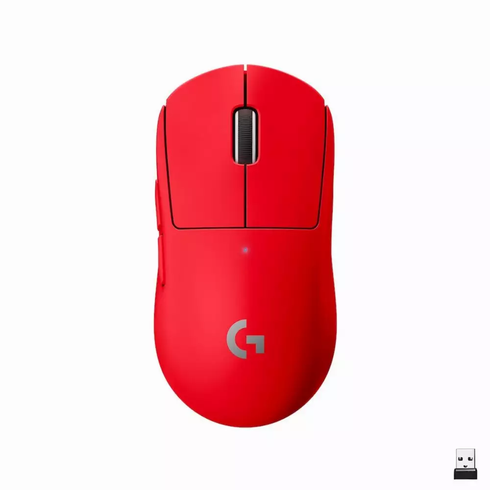 Геймърска мишка Logitech G Pro X Superlight Wireless Red