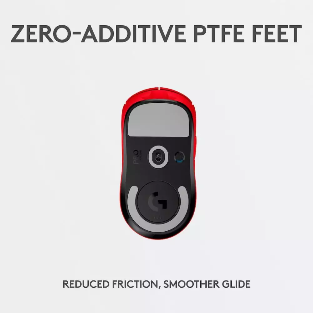 Геймърска мишка Logitech G Pro X Superlight Wireless Red