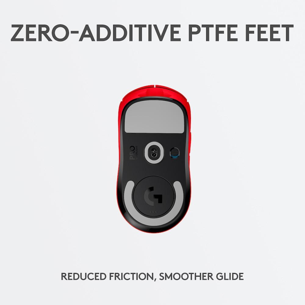 Геймърска мишка Logitech G Pro X Superlight Wireless Red