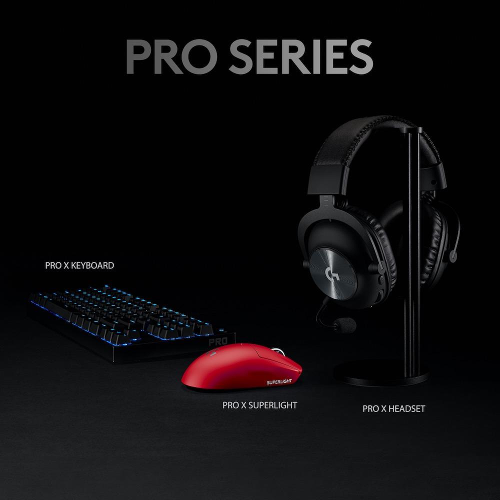 Геймърска мишка Logitech G Pro X Superlight Wireless Red