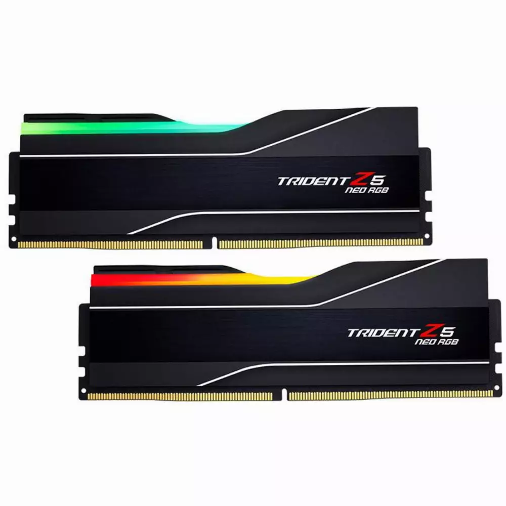 Памет G.SKILL Trident Z5 Neo RGB Black 32GB (2x16GB) DDR5 6000MHz CL36 - F5-6000J3636F16GX2-TZ5NR