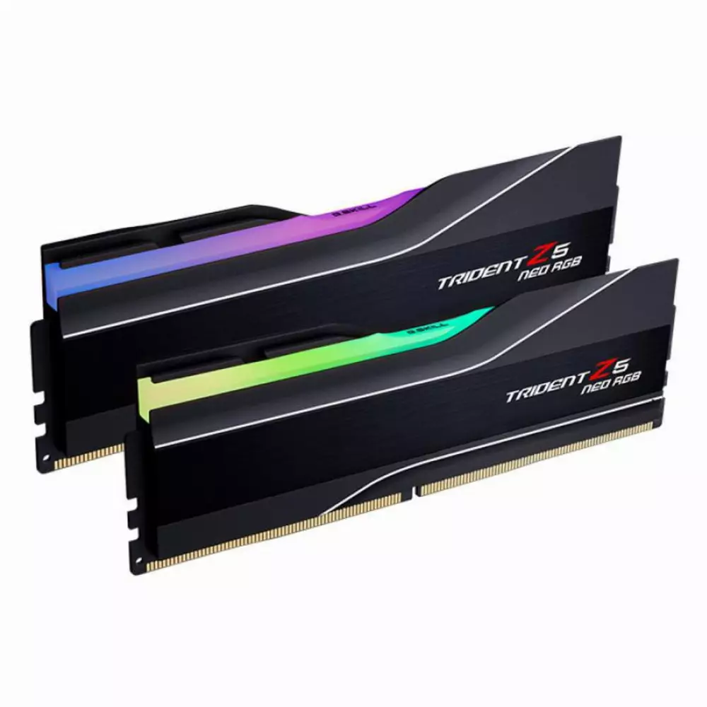 Памет G.SKILL Trident Z5 Neo RGB Black 32GB (2x16GB) DDR5 6000MHz CL36 - F5-6000J3636F16GX2-TZ5NR