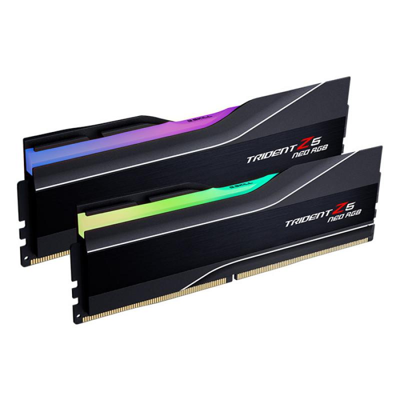 Памет G.SKILL Trident Z5 Neo RGB Black 32GB (2x16GB) DDR5 6000MHz CL36 - F5-6000J3636F16GX2-TZ5NR