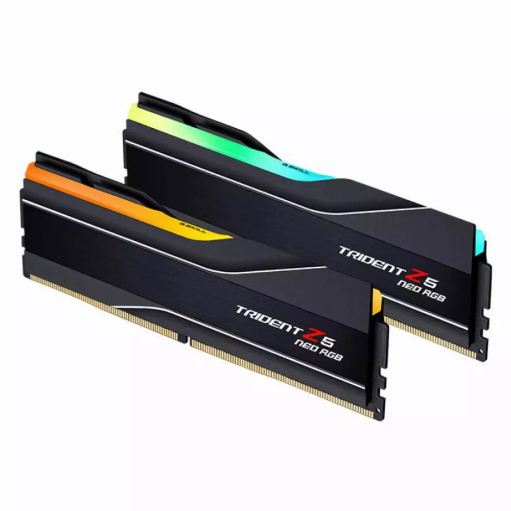 Памет G.SKILL Trident Z5 Neo RGB Black 32GB (2x16GB) DDR5 6000MHz CL36 - F5-6000J3636F16GX2-TZ5NR