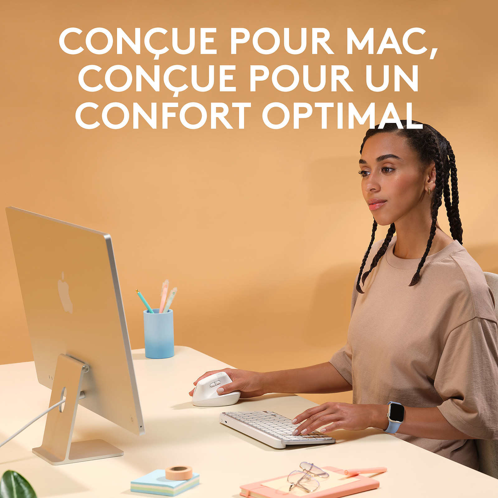 Ποντίκι Logitech Lift for Mac Vertical Ergonomic Mouse - 910-006477