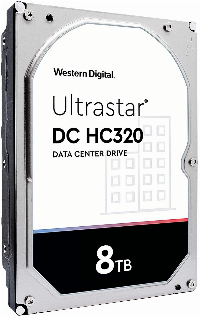 Твърд диск WD Ultrastar HC320 ES 8TB 7200rpm 256MB SATA 3 6Gb/s