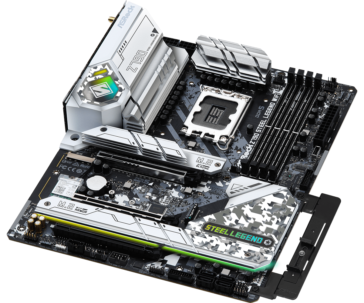 Дънна платка Asrock Z790 Steel Legend Wi-Fi 6E LGA1700 DDR5