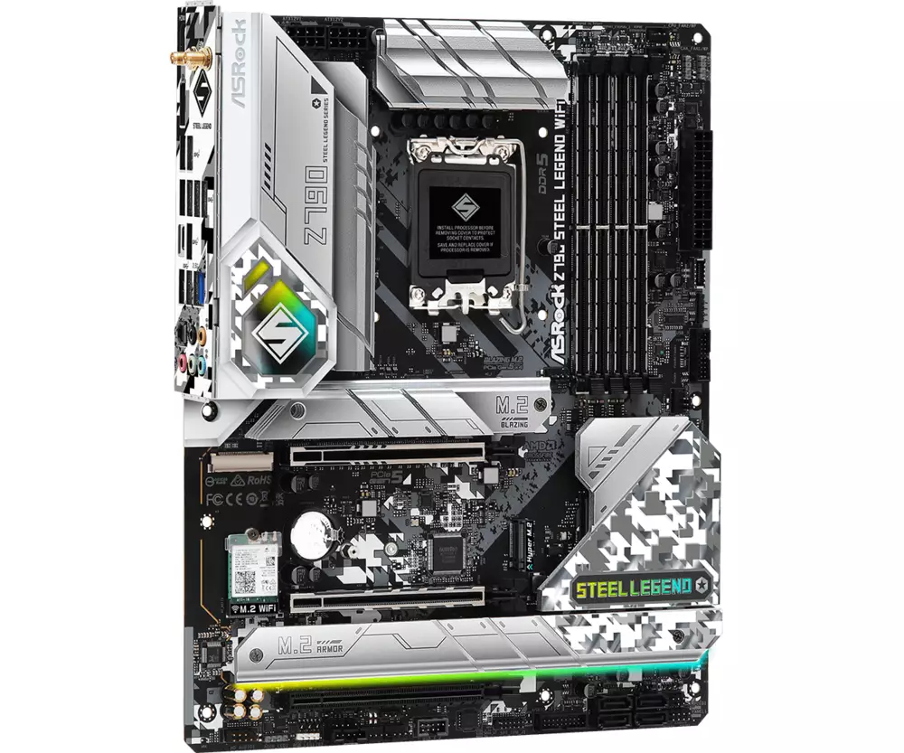Дънна платка Asrock Z790 Steel Legend Wi-Fi 6E LGA1700 DDR5
