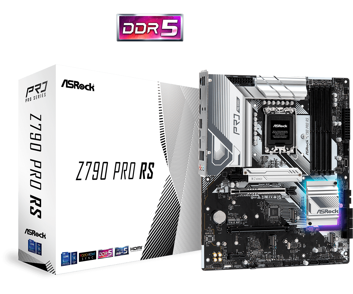 Дънна платка Asrock Z790 PRO RS LGA1700 DDR5