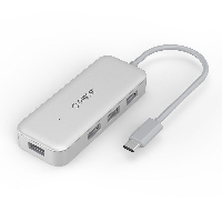 Хъб Orico TC4U-U3-SV USB 3.0 HUB 4 port USB Type-C input  