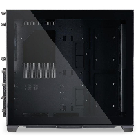 Кутия Lian Li O11 Air Mini Tower Tempered Glass Black - Разопакован