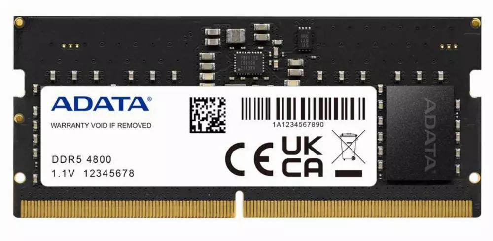 Памет Adata 32GB DDR5 4800Mhz SODIMM CL40 Memory - AD5S480032G-S