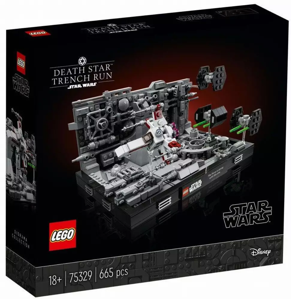 LEGO Star Wars - Death Star Trench Run Diorama Set - 75329