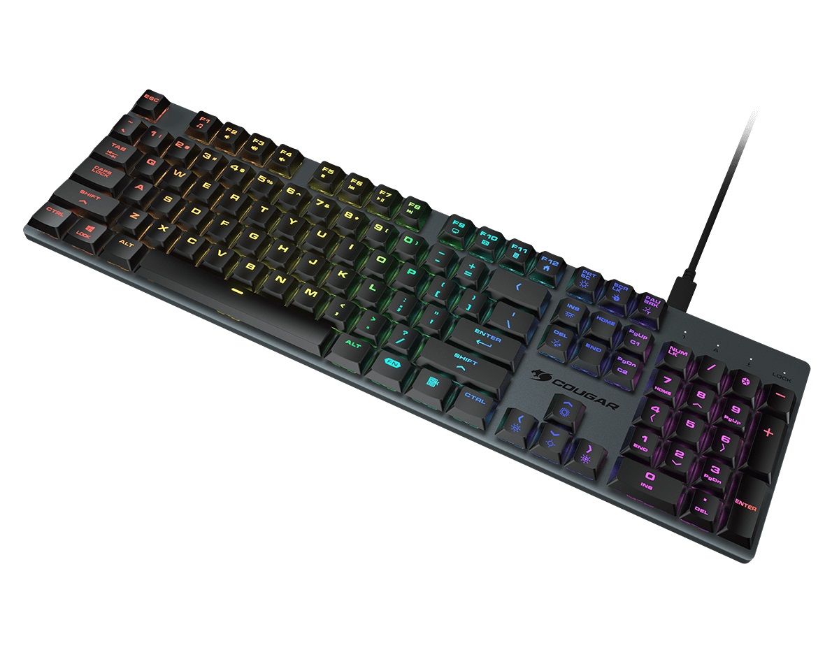 Геймърска клавиатура Cougar Luxlim Gaming Keyboard Optical-Mechanical Red Switches
