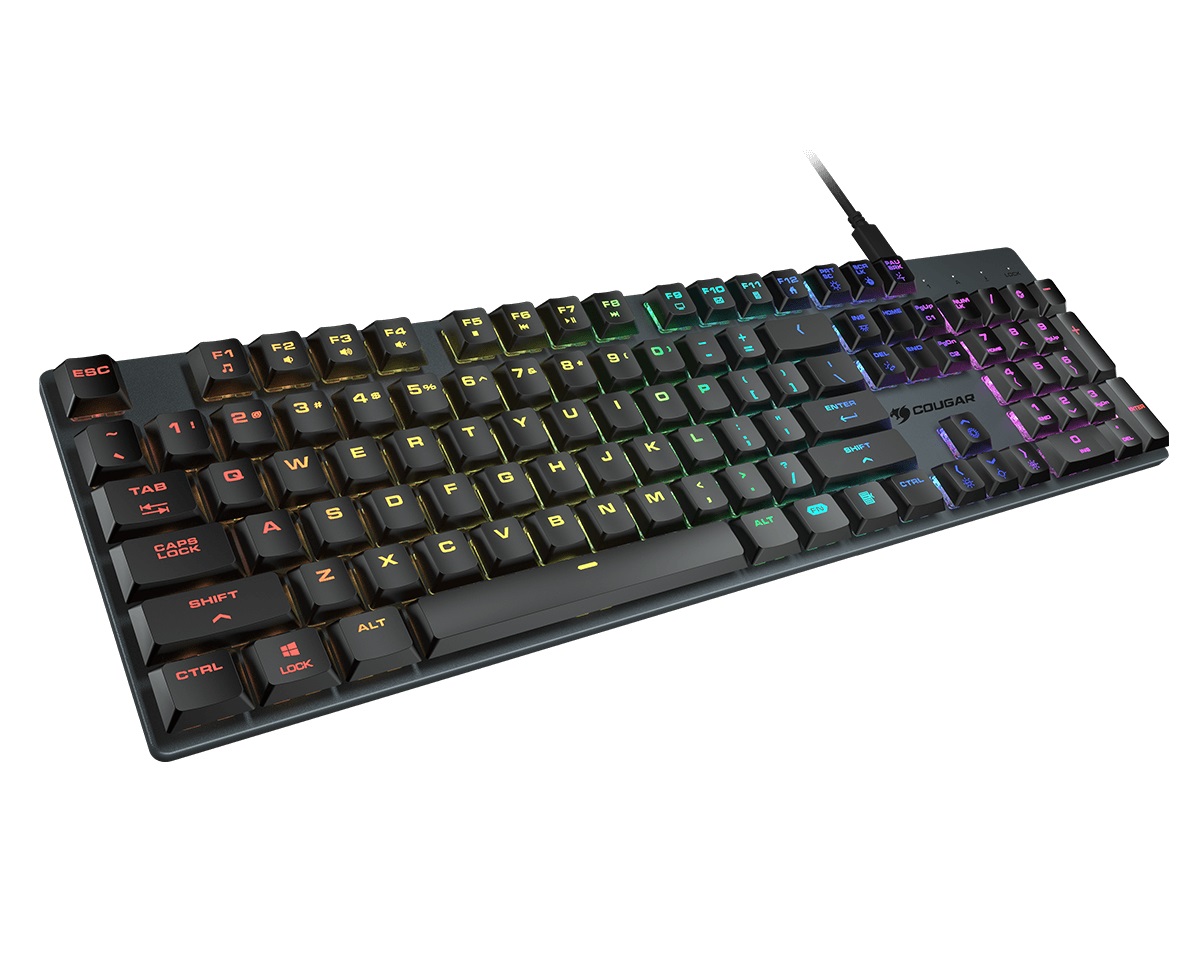 Геймърска клавиатура Cougar Luxlim Gaming Keyboard Optical-Mechanical Red Switches