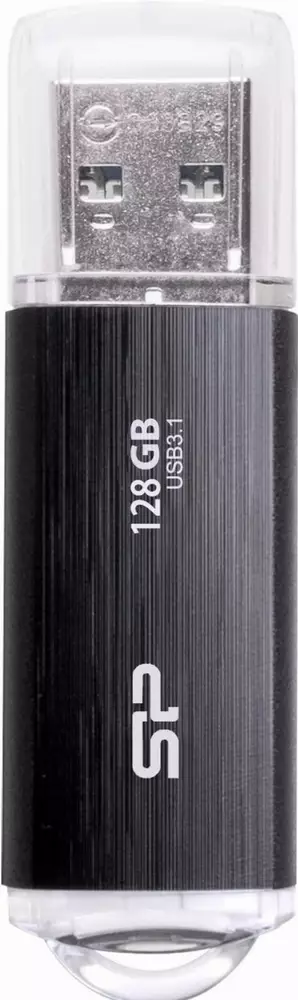 USB flash drive SILICON POWER Blaze B02 128GB USB 3.2 Gen 1 Black