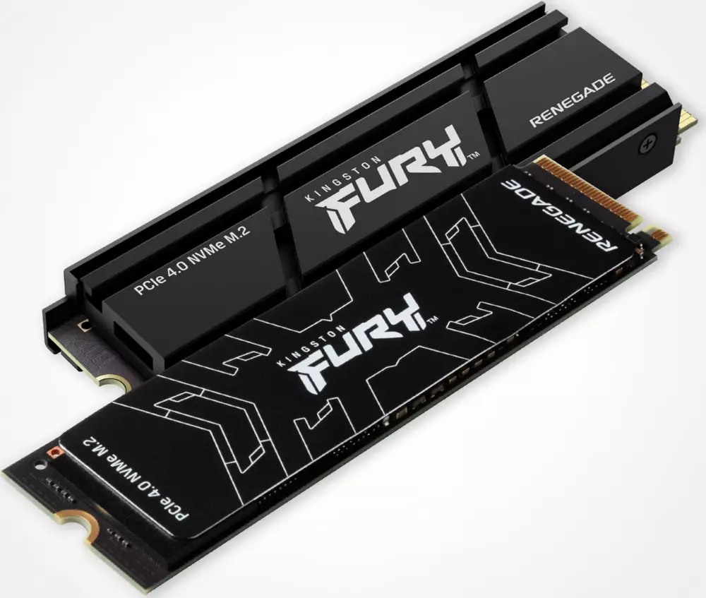 Диск SSD Kingston Fury Renegade 2TB M.2 2280 PCIe 4x4 Heatsink- SFYRDK/2000G