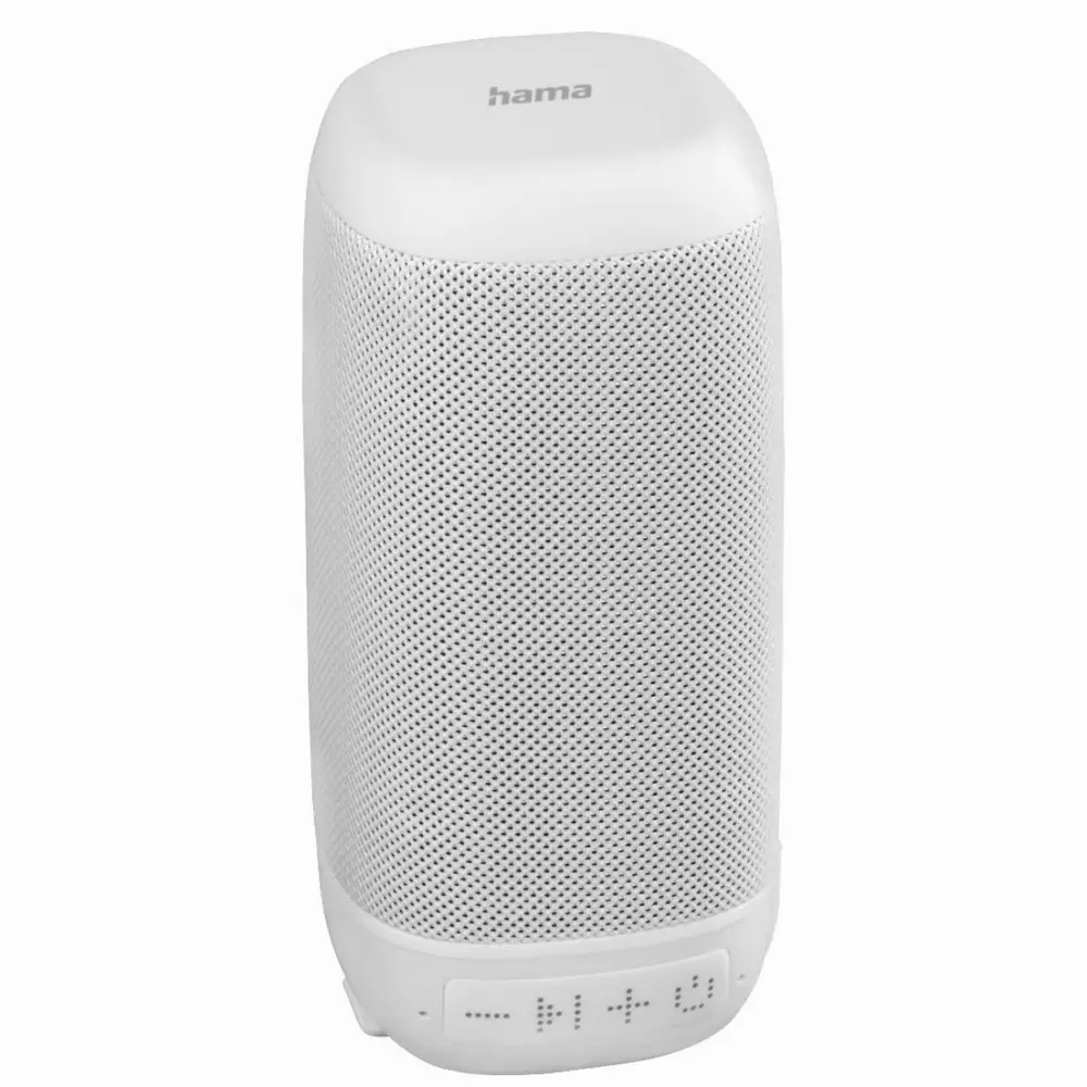 Безжична смарт тонколона HAMA Tube 2.0, Bluetooth, 3.5mm жак, 3W, Бял