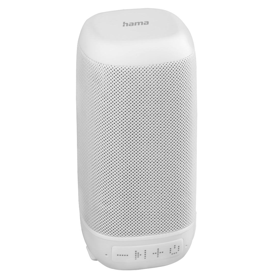 Безжична смарт тонколона HAMA Tube 2.0, Bluetooth, 3.5mm жак, 3W, Бял