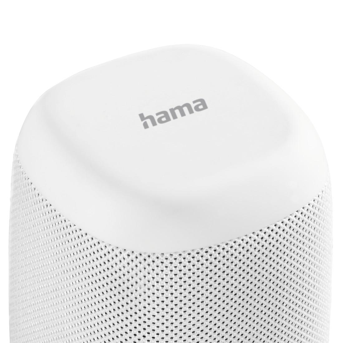 Безжична смарт тонколона HAMA Tube 2.0, Bluetooth, 3.5mm жак, 3W, Бял