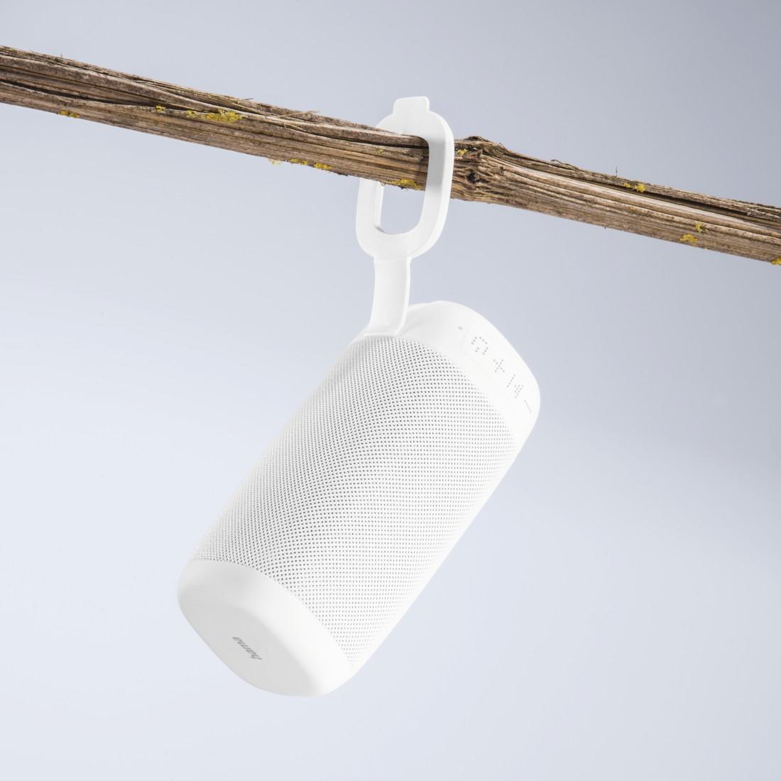 Безжична смарт тонколона HAMA Tube 2.0, Bluetooth, 3.5mm жак, 3W, Бял