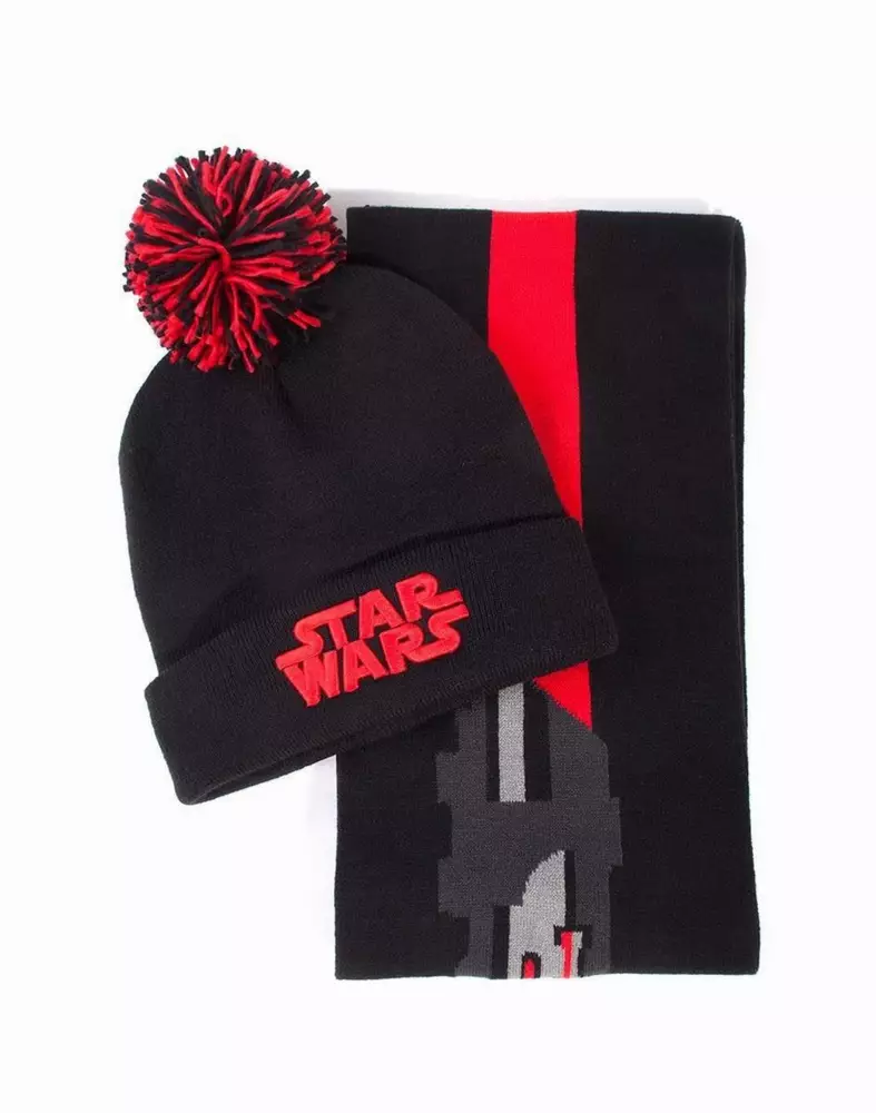 Комплект Star Wars - Darth Vader Scarf & Beanie Gift Set