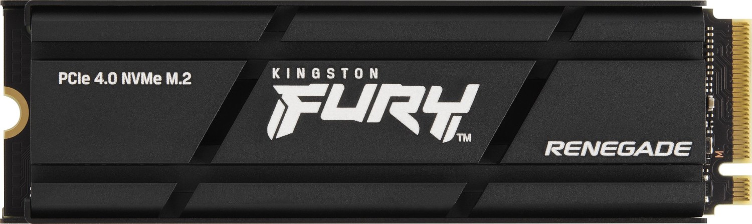 Диск SSD Kingston Fury Renegade 1TB M.2 2280 PCIe 4x4 Heatsink- SFYRSK/1000G
