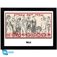 GBEYE ONE PIECE - Framed print "Straw Hat Crew" (30x40)