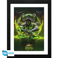 GBEYE WORLD OF WARCRAFT - Framed print "Illidan" (30x40)