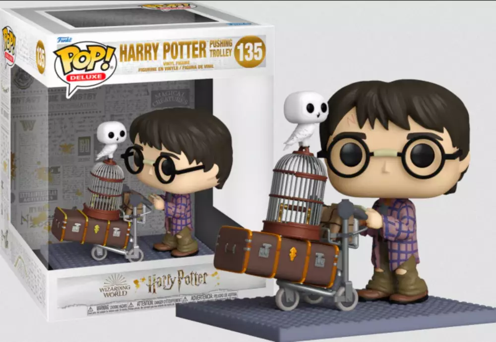 Фигурка Funko Pop! Deluxe: Harry Potter - Harry Potter Pushing Trolley #135