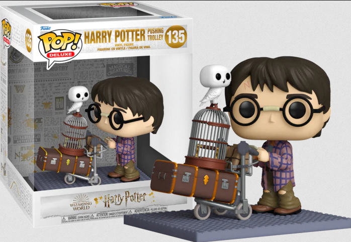 Фигурка Funko Pop! Deluxe: Harry Potter - Harry Potter Pushing Trolley #135