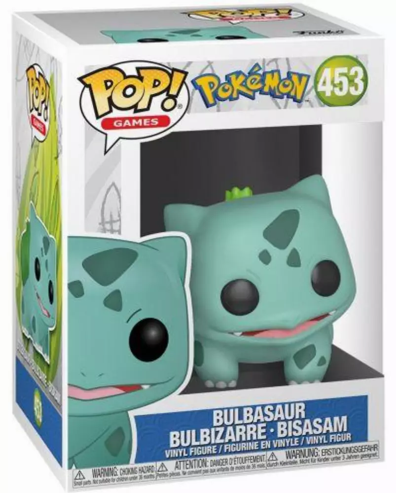 Фигурка Funko Pop! Pokemon - Bulbasaur Bulbizarre  - Bisasam #453