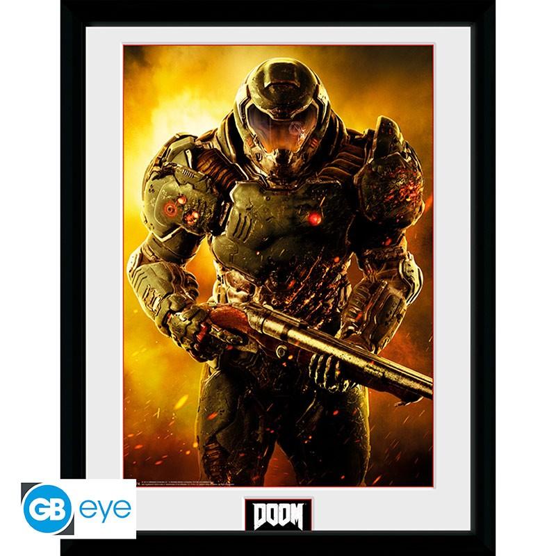 GBEYE DOOM - Framed print "Marine" (30x40)