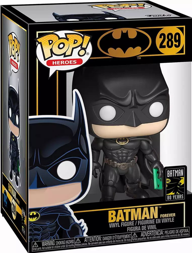 Фигурка Funko POP! Heroes: Batman 80 Years - Batman (1995) #289