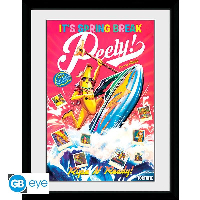 GBEYE FORTNITE - Framed print "Spring Break Peely" (30x40)