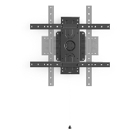 Стенна стойка HAMA, За портретен и пейзажен формат, 94 до 203 см (37" - 80"), 50 кг, Черна